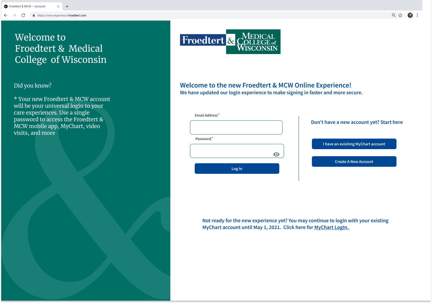 Improving The Digital Experience Starting With The Sign In By Brad Crotty Md Mph Inception Health Medium