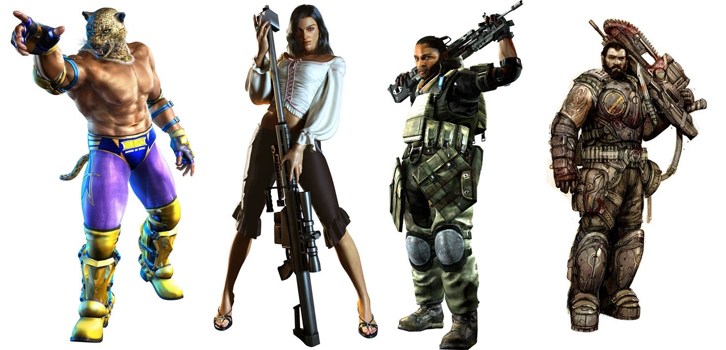 Картинки по запросу video games characters