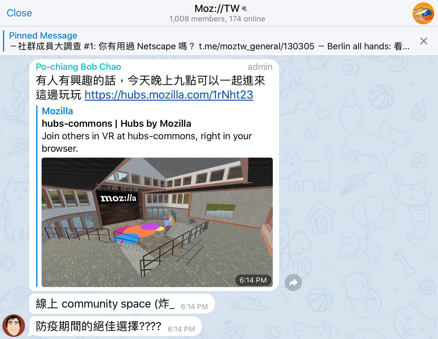 Virtual Community Meetup At The Mozilla Hubs By Irvin Chen Mozilla Related Medium Virtual Community Meetup At The Mozilla Hubs By Irvin Chen Mozilla Related Medium
