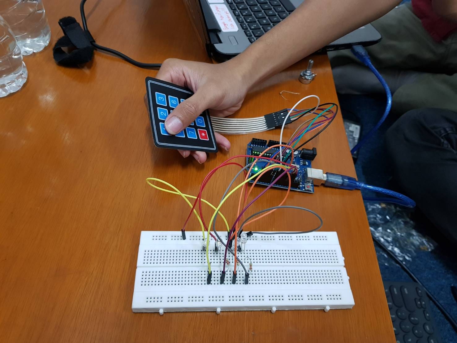 Binary Code Keypad Input for LED — Arduino Project | by Nabila Rahmi ...