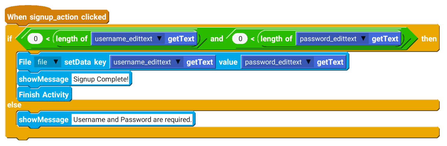 How To Create A Login Activity Implement An Auth System In Your Next By Sung Park Sketchware Medium