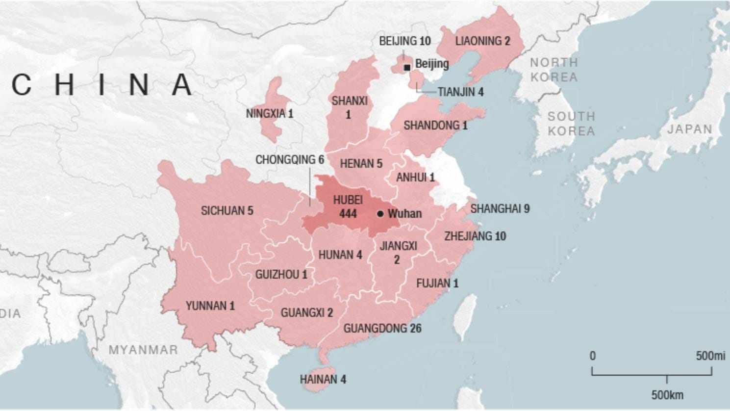 China Begins Quarantine as Deadly Coronavirus Spreads to 24 Provinces