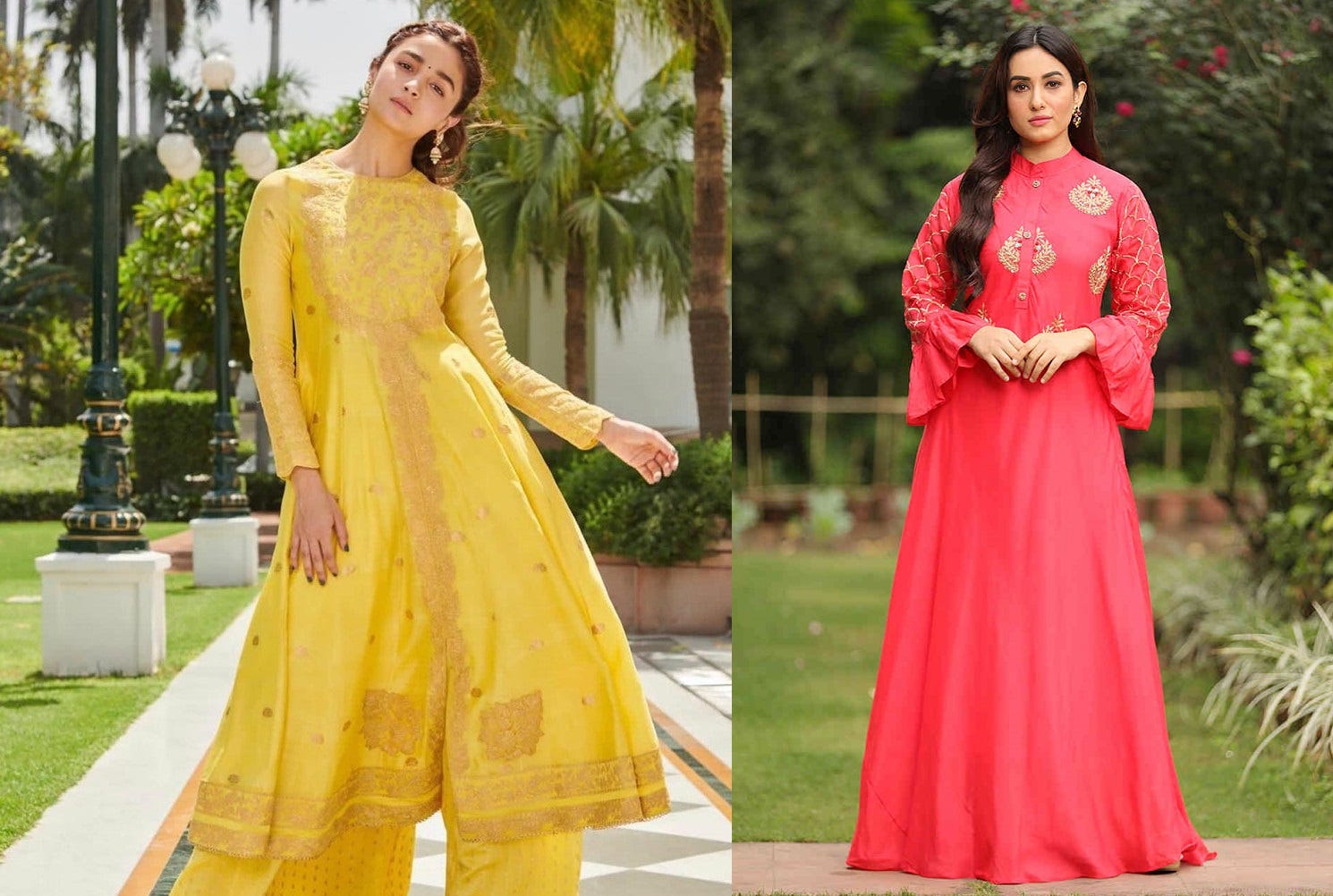 heavy kurtis for marriage