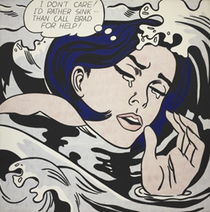 Can We See Sadness As A Form Of Power In Roy Lichtenstein S Famous Pop Art Drowning Girl By Shameema Binte Rahman Medium