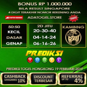 Prediksi Togel Data Hk Selasa 19 Februari 2019 By Adatogel Jitu Medium