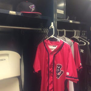blue wahoos jersey