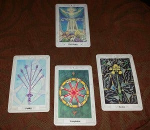Thoth Tarot: Eclipse Influences. I love my Thoth deck. I probably