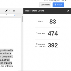 Google Docs Word Count Add Ons By Lou Yuhasz Medium