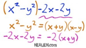 How Do You Factor The Following Expression Math X 2 Y 2 2x 2y Math By Neal Battaglia Medium