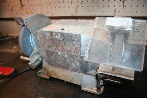 New Old Bench Grinder Charles Collins Medium