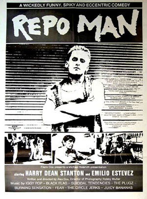 Classic 80s Movie Repo Man By Scott Myers Go Into The Story
