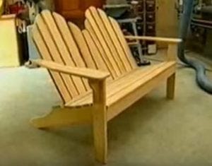 Tete A Tete Adirondack Chairs Woodworking Plans Woodworklab Medium