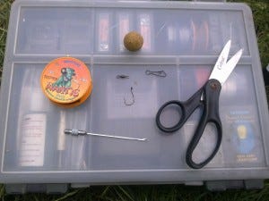 Carp Fishing Bait How To Tie A Hair Rig Rebecca Lily Medium