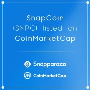 Snapcoin Token Now Listed On Coinmarketcap And A 3rd Exchange On Its Way By Earneo Create Watch Earn Medium