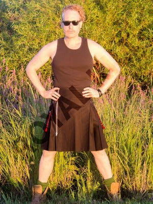 burning man kilt