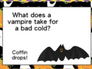 What does a vampire take for a bad cold