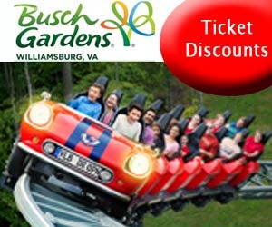 Busch Gardens Season Passes Williamsburg Busch Gardens Discounts