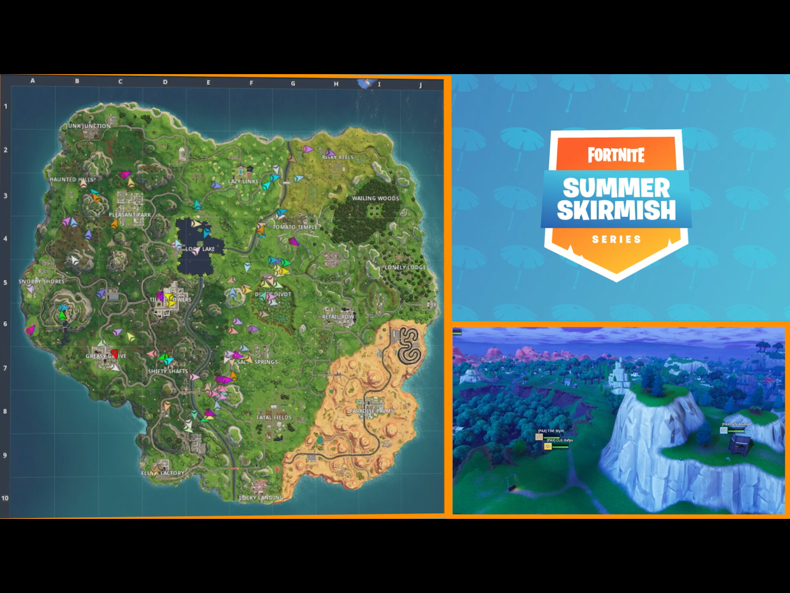 Fortnite Summer Skirmish Live Map Summer Skirmish Day 2 Day 3 Days Two And Three Brought Viewers More By Bryan Kline Medium