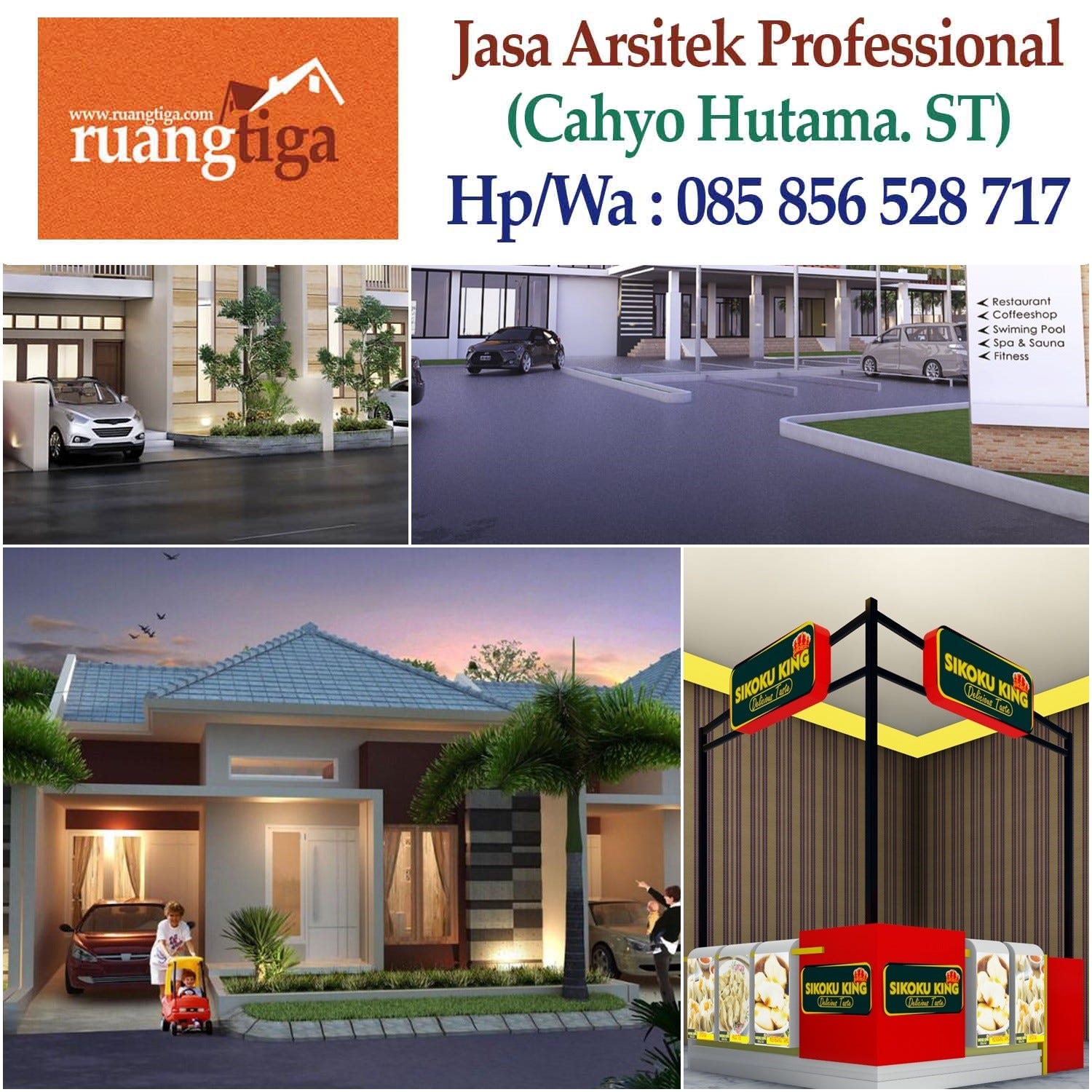 085856528717 Jasa Arsitek Desain Bangun Rumah Kota Bks Jawa