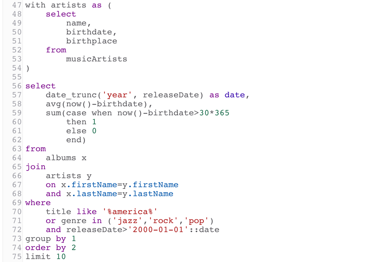 SQL Style Guide - Stratus Data Blog - Medium