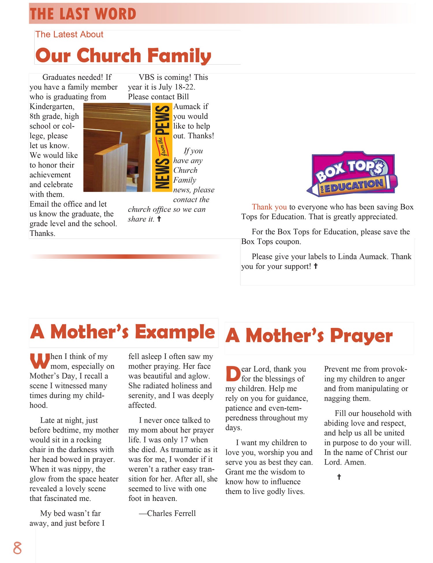 10 Free Church Newsletter Templates You Can Use Now By Get A 