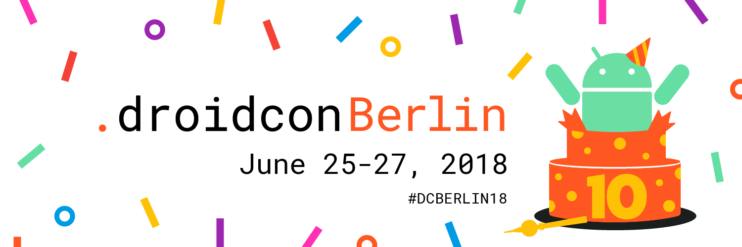 Join the 10th edition of droidcon in Berlin! by