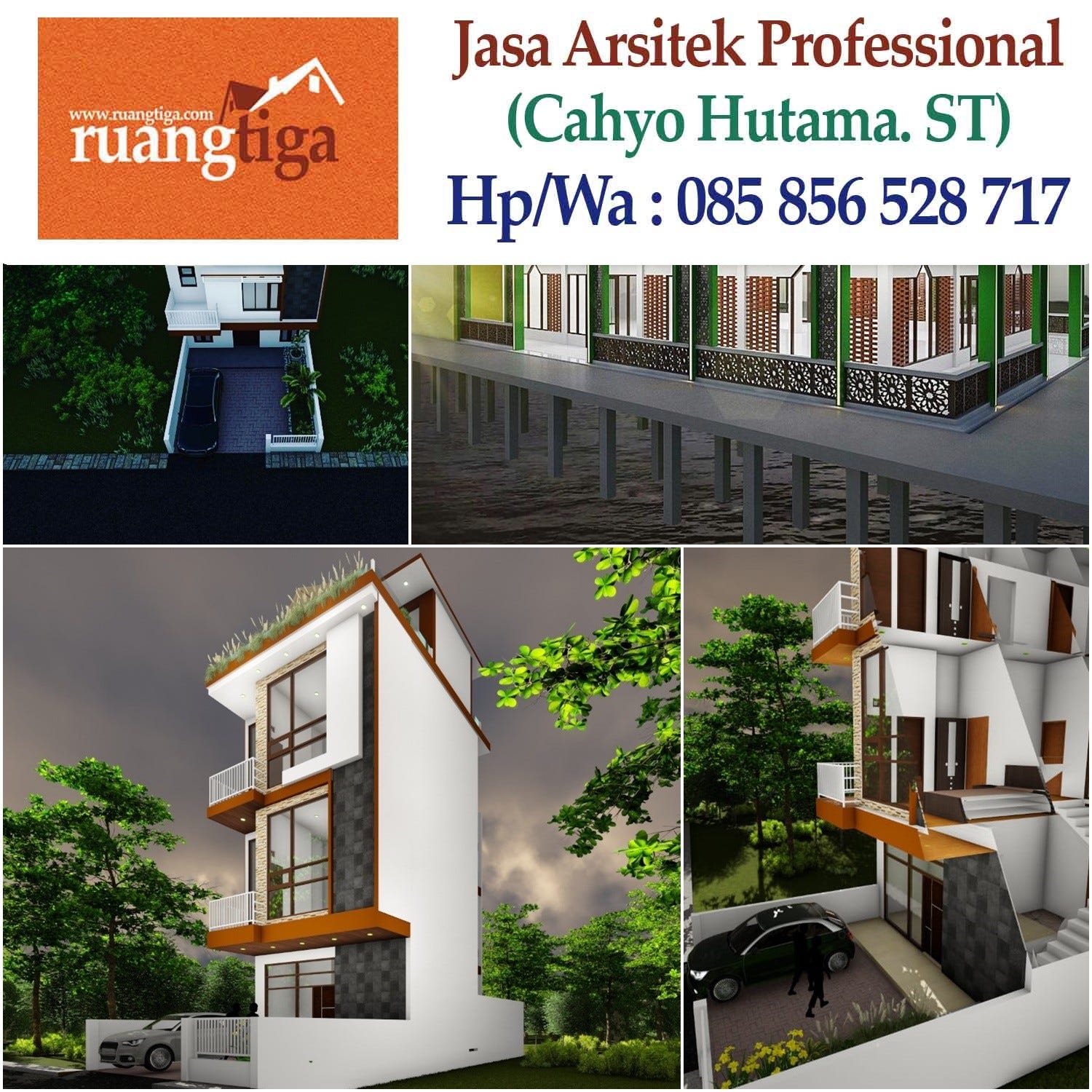 Jasa G085856528717 Jasa Desain Rumah Elegan Jasa Arsitek Rumah