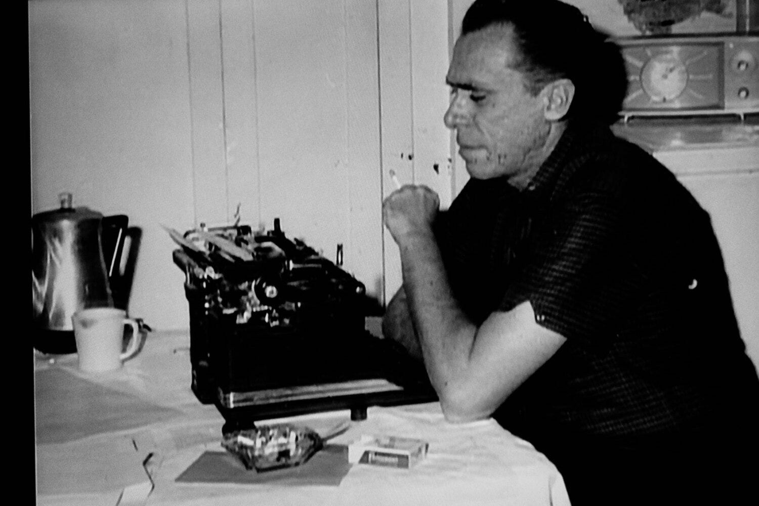 Charles bukowski don't try poem image