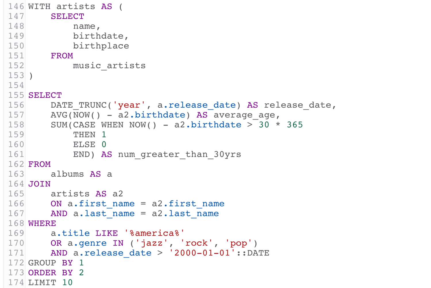 SQL Style Guide Stratus Data Blog Medium