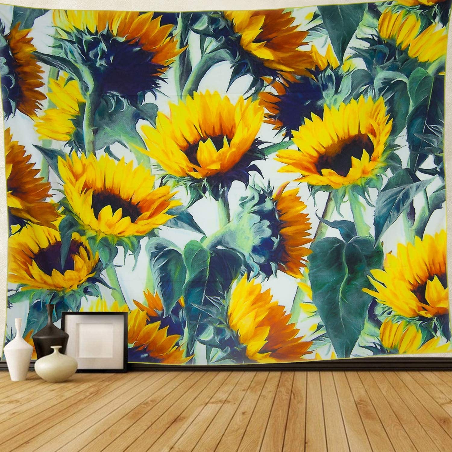 The Best Sunflower Tapestry. Invigorate your living space with the 