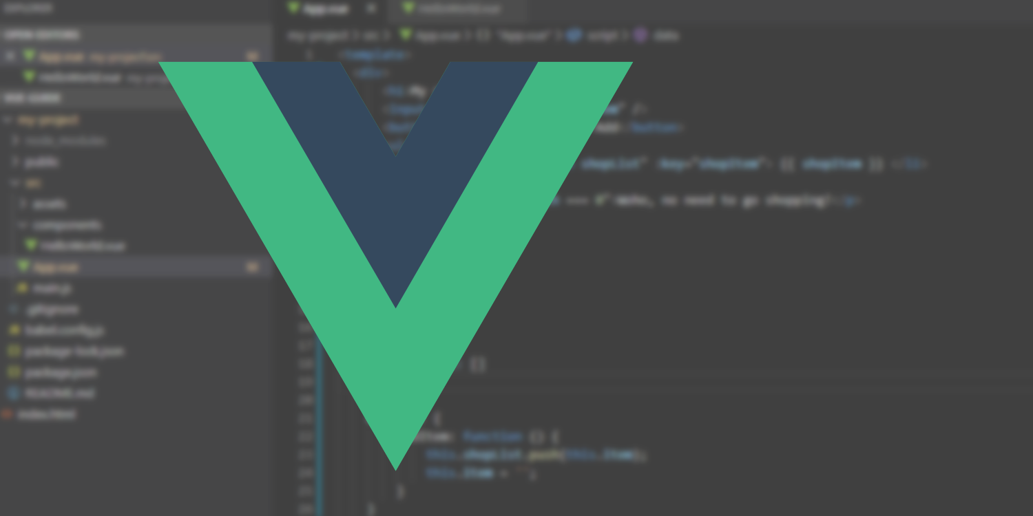 Getting started with Vue. Vue.js is a JavaScript framework that… | by ...