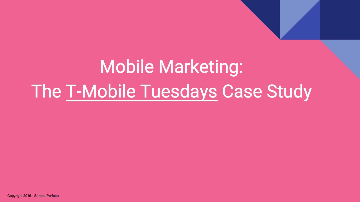 T Mobile Tuesdays A Case Study Of Innovation In Mobile Marketing