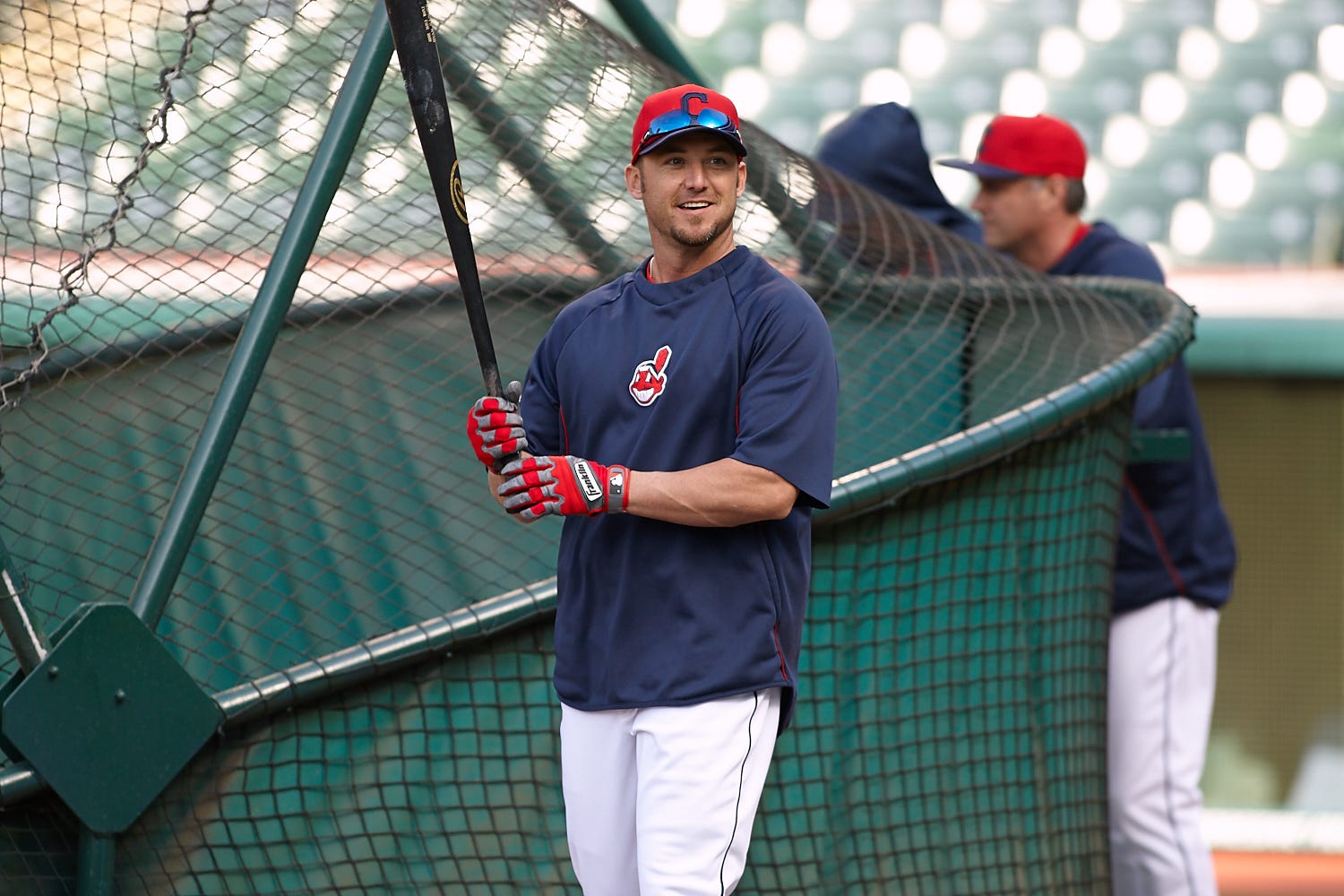 indians batting practice jersey