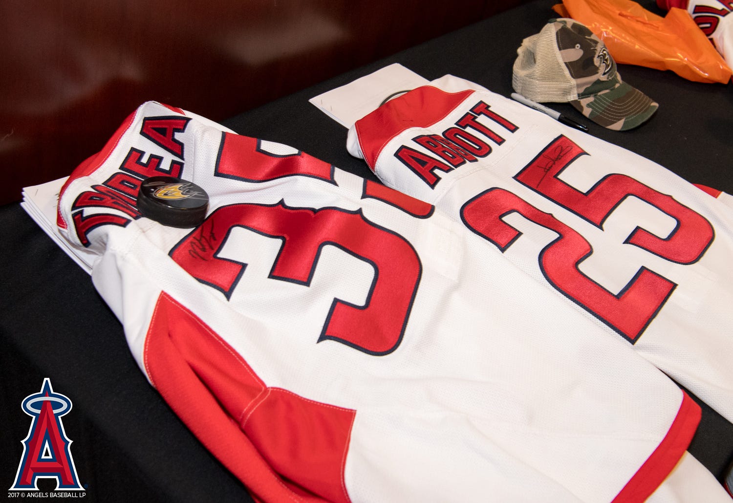 angels ducks shirt