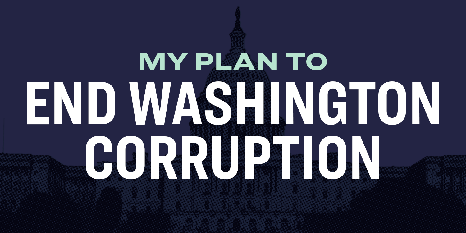 My Plan To End Washington Corruption Team Warren Medium