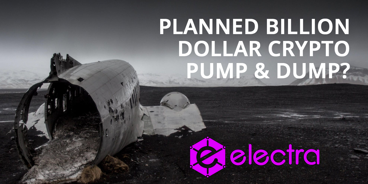 Will The Electra Project Eca Billion Dollar Partnership Be A Planned Pump Dump By Nothingbutfacts Medium