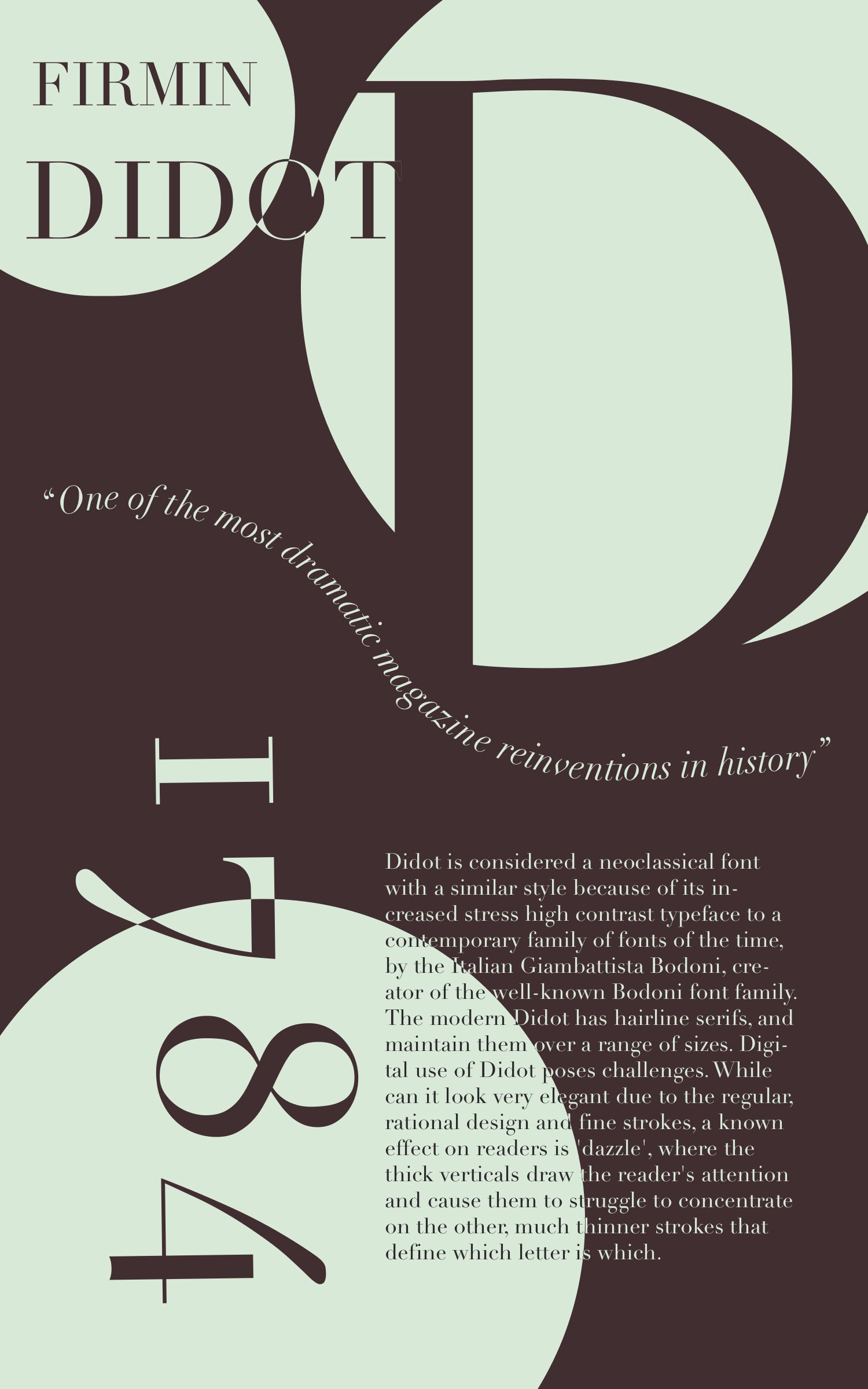 P3: Type Specimen Poster. Typeface History and Features | by Oli X | CDF  S19 | Medium
