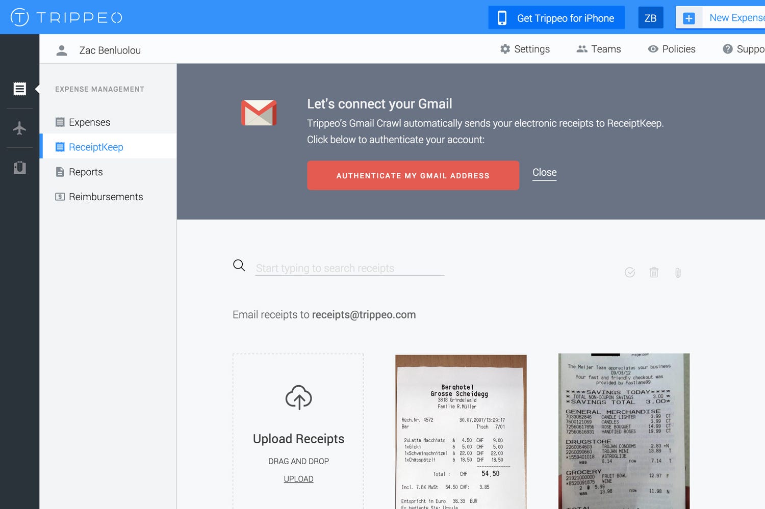 Wait Automated E Receipts Organization Trippeo Blog Medium