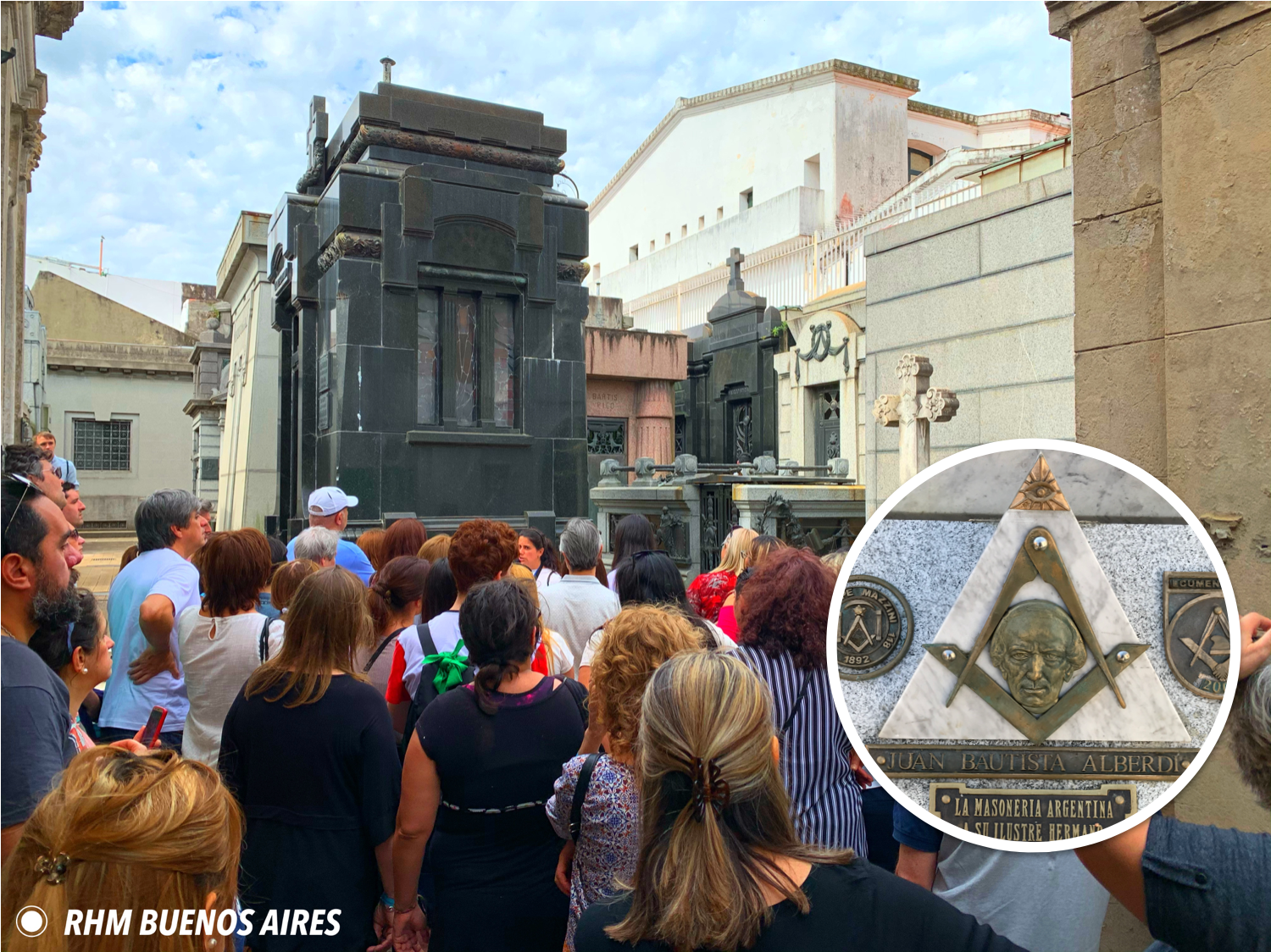  Visita Guiada Masonería en el Cementerio de Recoleta by RHM BUENOS