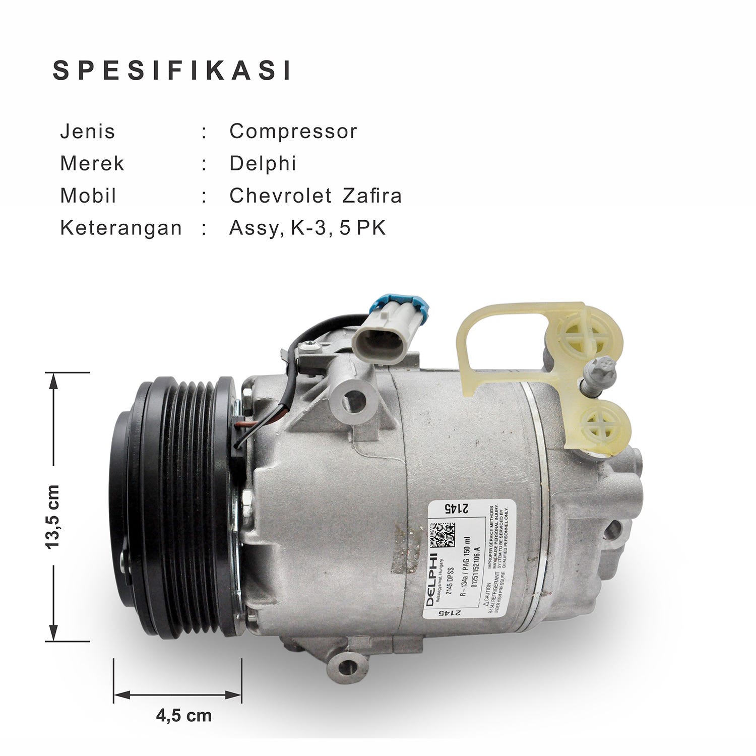 Jual Compressor Kompresor AC Mobil Chevrolet Zafira Resmi Jual Compressor Kompresor AC Mobil Chevrolet Zafira Resmi