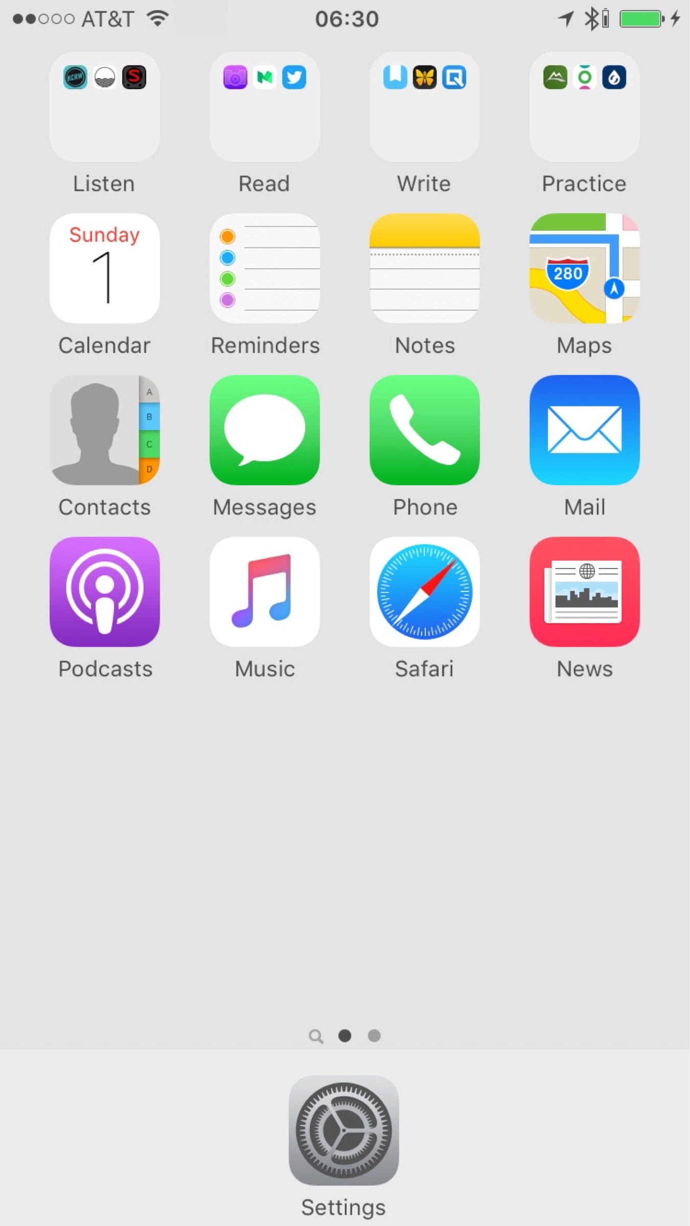 My Simple And Efficient 2016 Iphone Homescreen By Sv Macias Medium