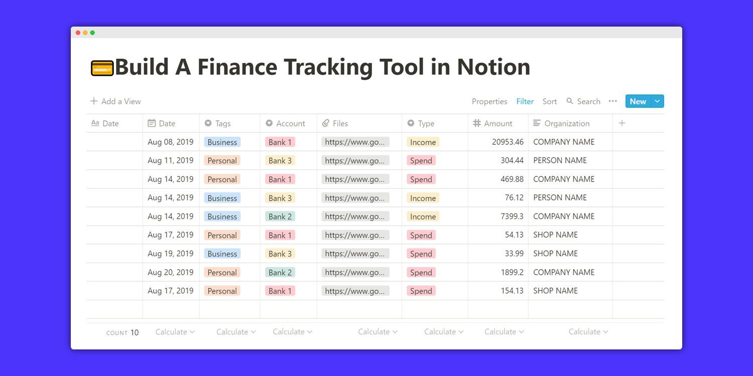 Google Drive Expenses Template Master Template