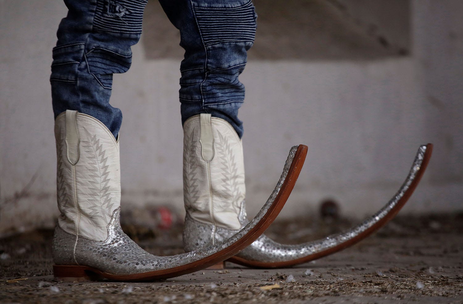 Venta > botas mexicanas picudas > en stock