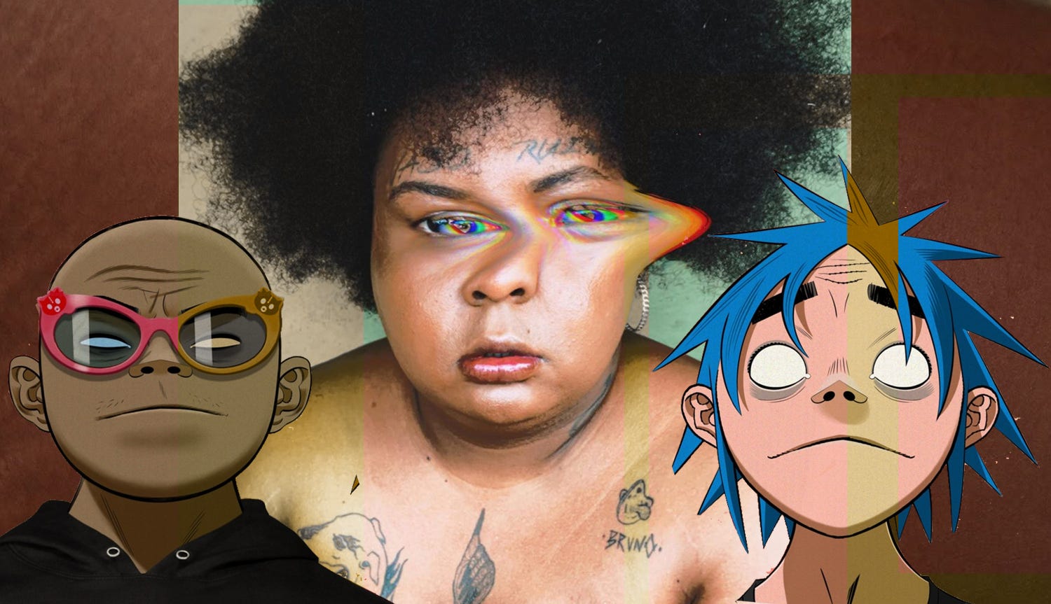 De Gorillaz A Jup Do Bairro Em 2020 So A Musica Salva By Santana C 7 4 Medium