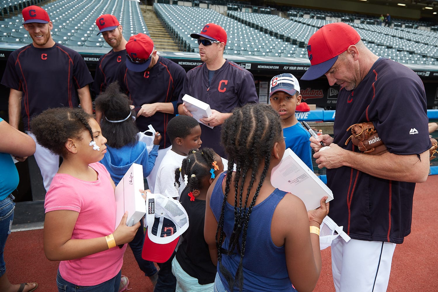 boys cleveland indians shirt