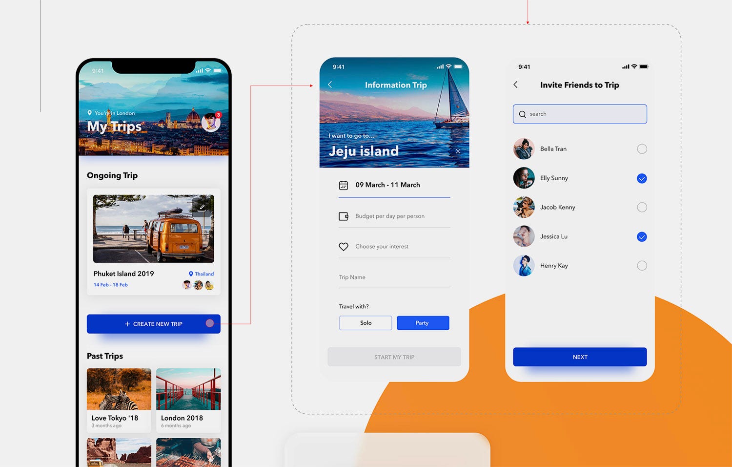 Top 10 Travel App UI Design Case Study by Interface Market Sep
