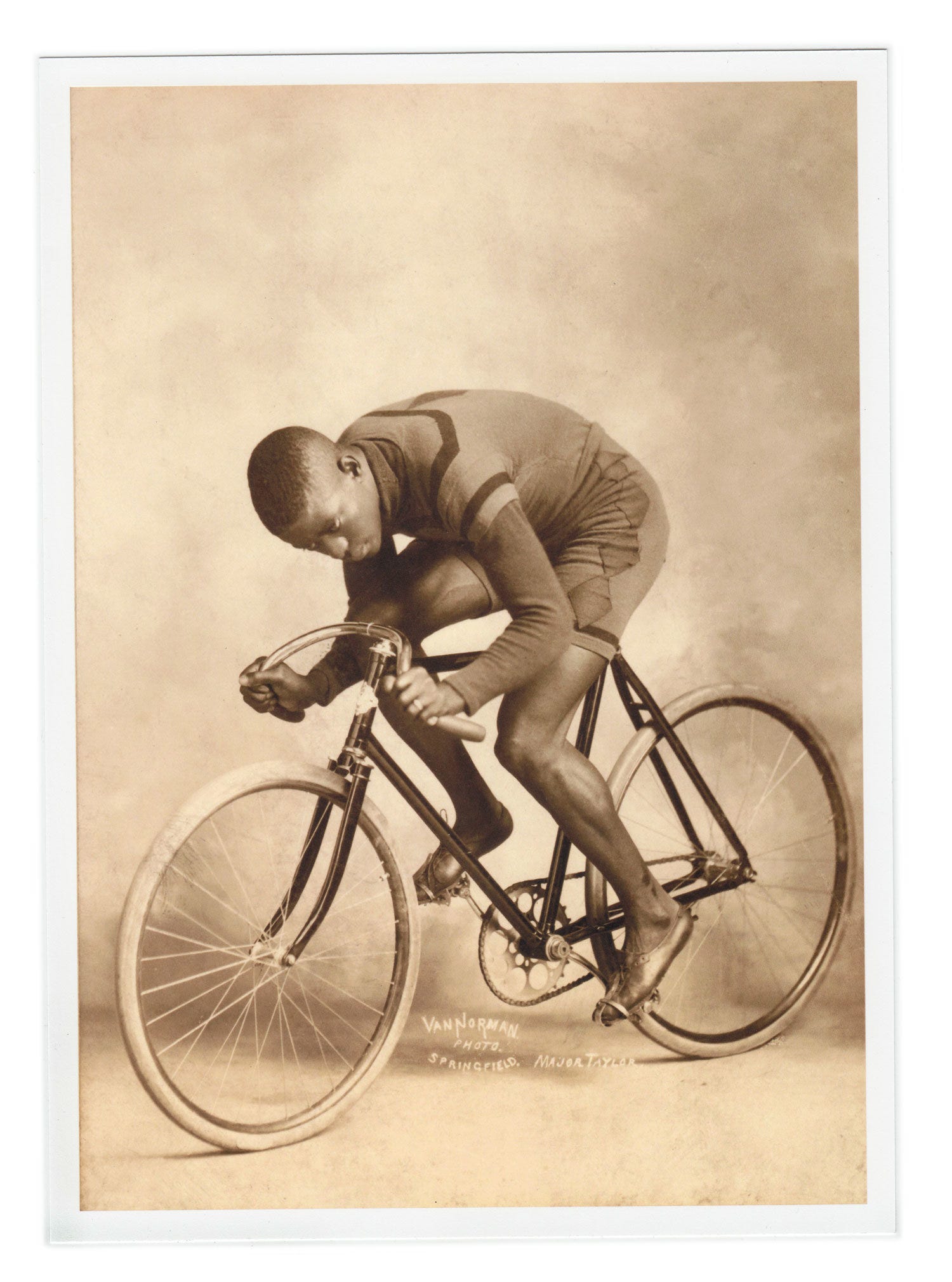 The Six Day Race Major Taylor World Champion Cyclist by Julian