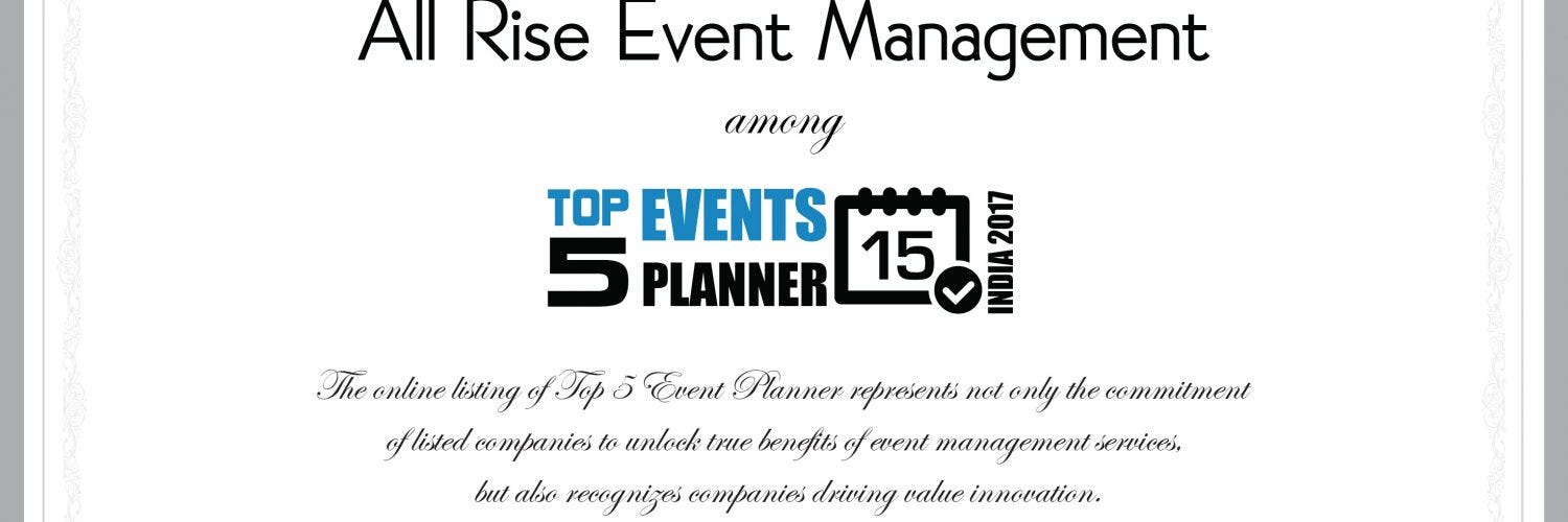 Top 3 Event Management Companies in Mumbai Event Expert Medium