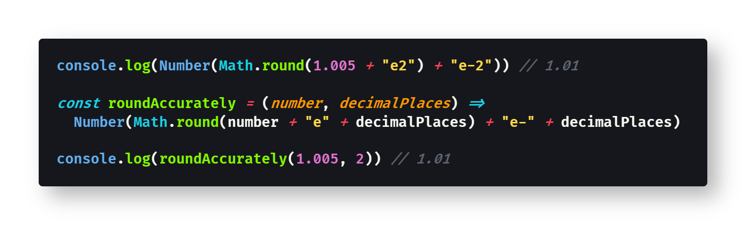 Round Off Float Value To 2 Decimal Places