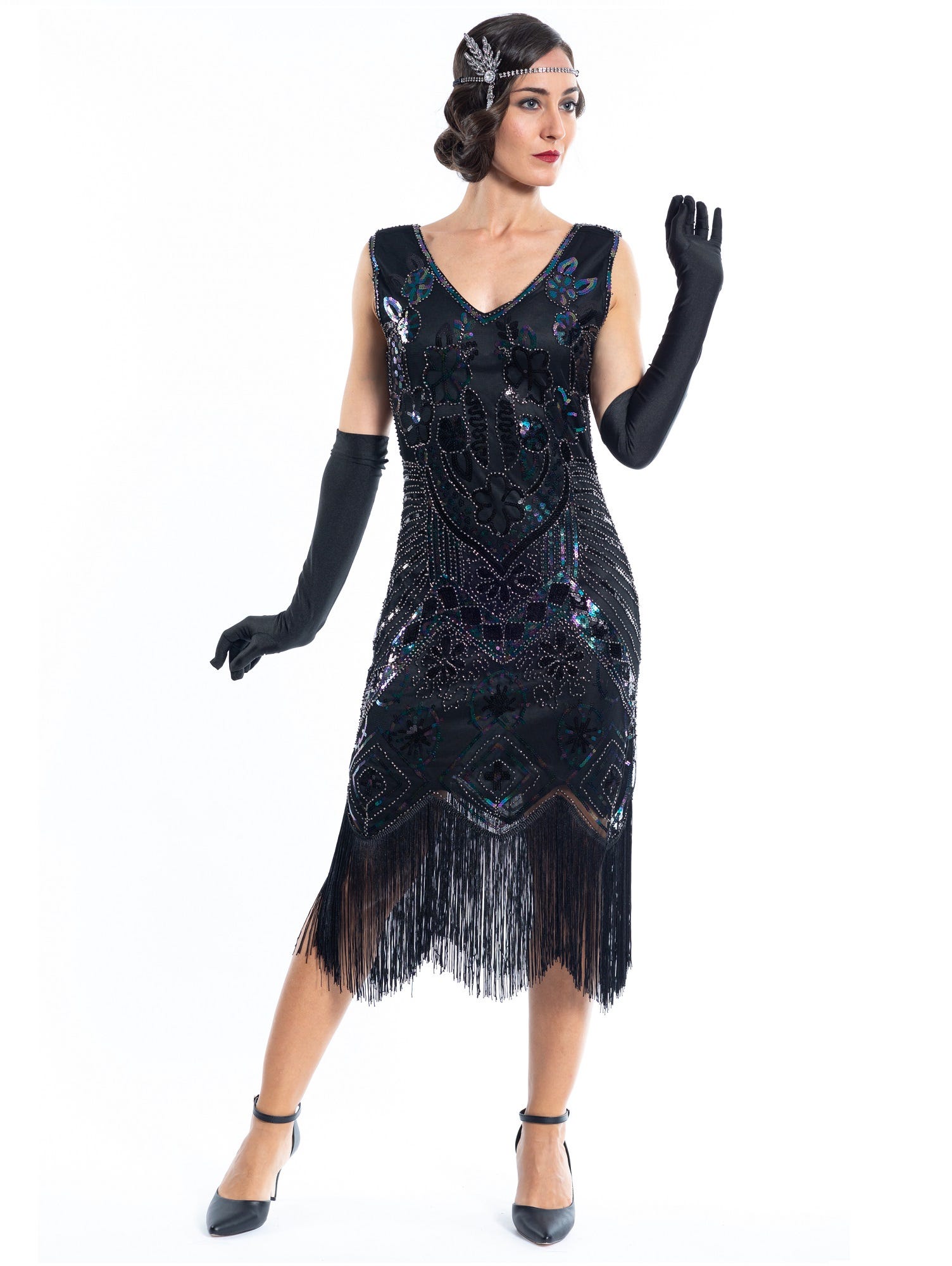 flapper day dress